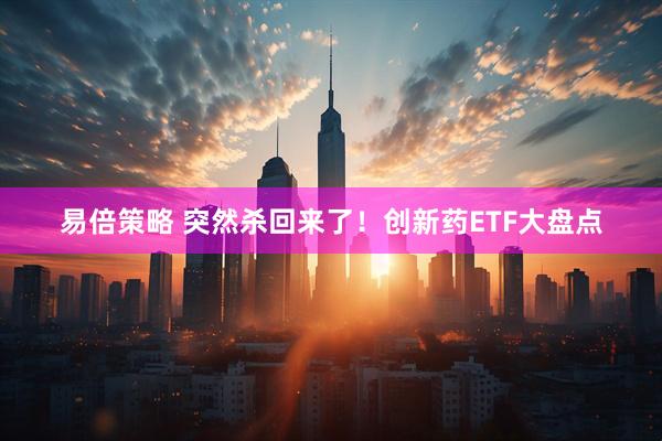 易倍策略 突然杀回来了！创新药ETF大盘点