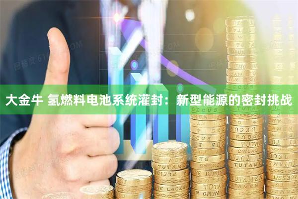 大金牛 氢燃料电池系统灌封：新型能源的密封挑战