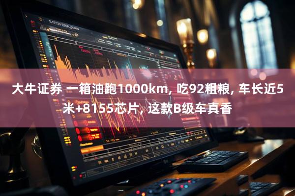 大牛证券 一箱油跑1000km, 吃92粗粮, 车长近5米+8155芯片, 这款B级车真香